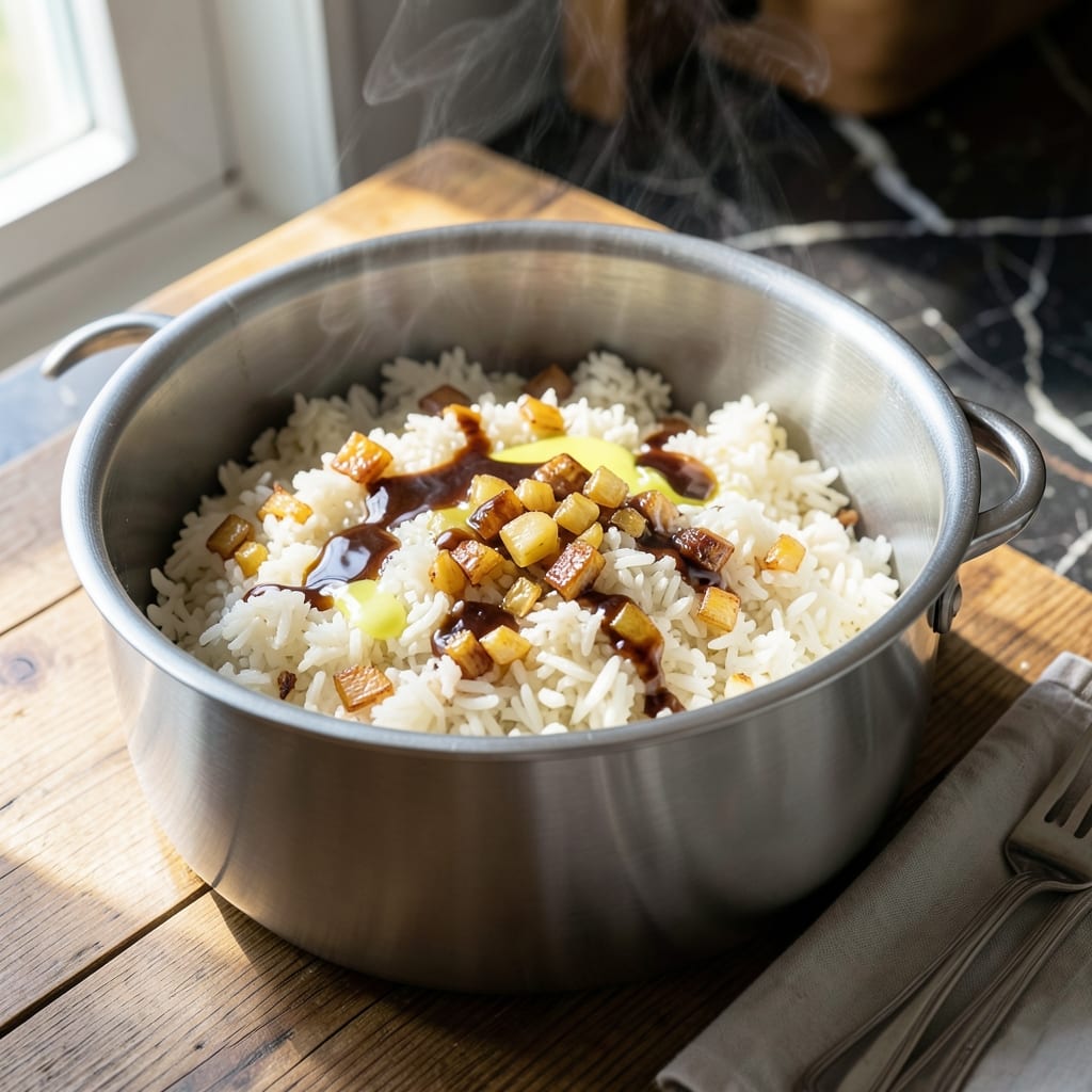 Flavored Rice in Rice Cooker Recipe: Effortless Aromatic Grains