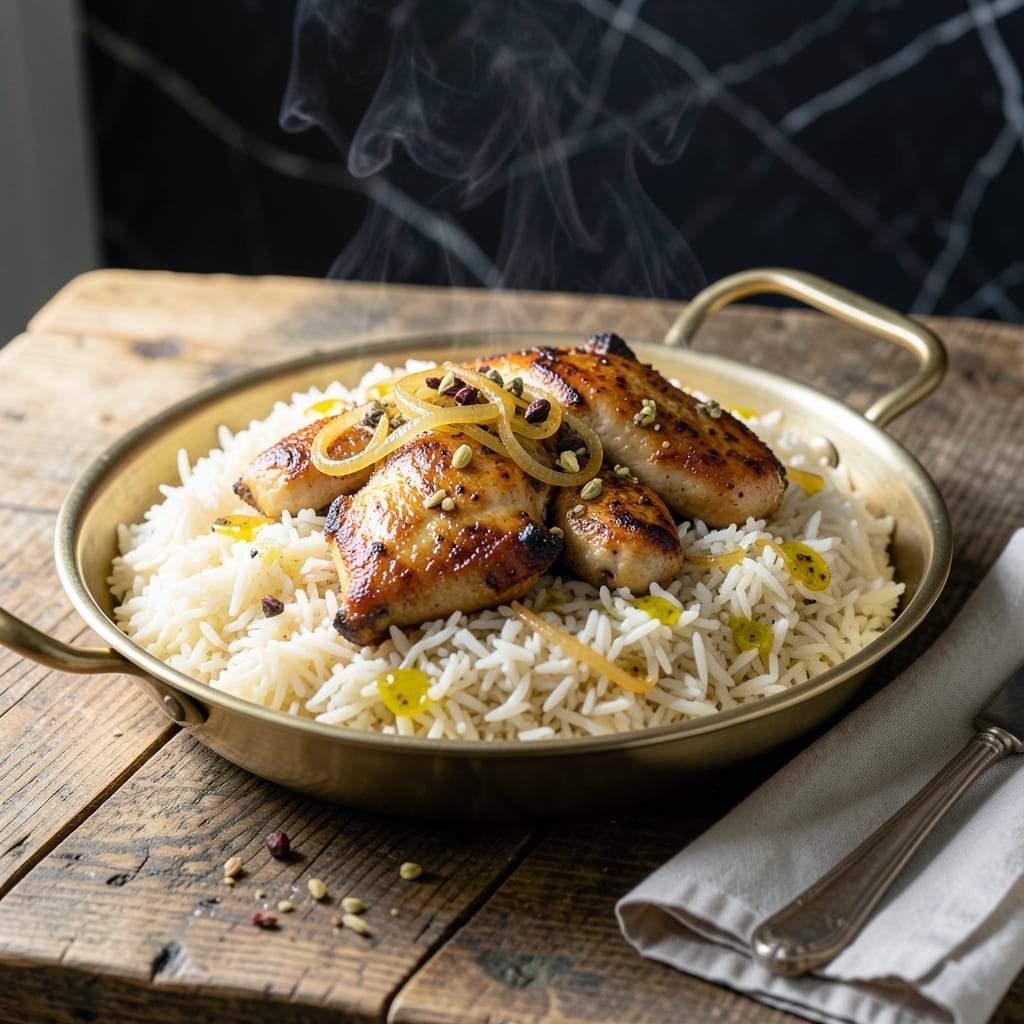 Chicken White Pulao Recipe: Fragrant Basmati With Whole Spices Chicken White Pulao Recipe: Fragrant Basmati With Whole Spices