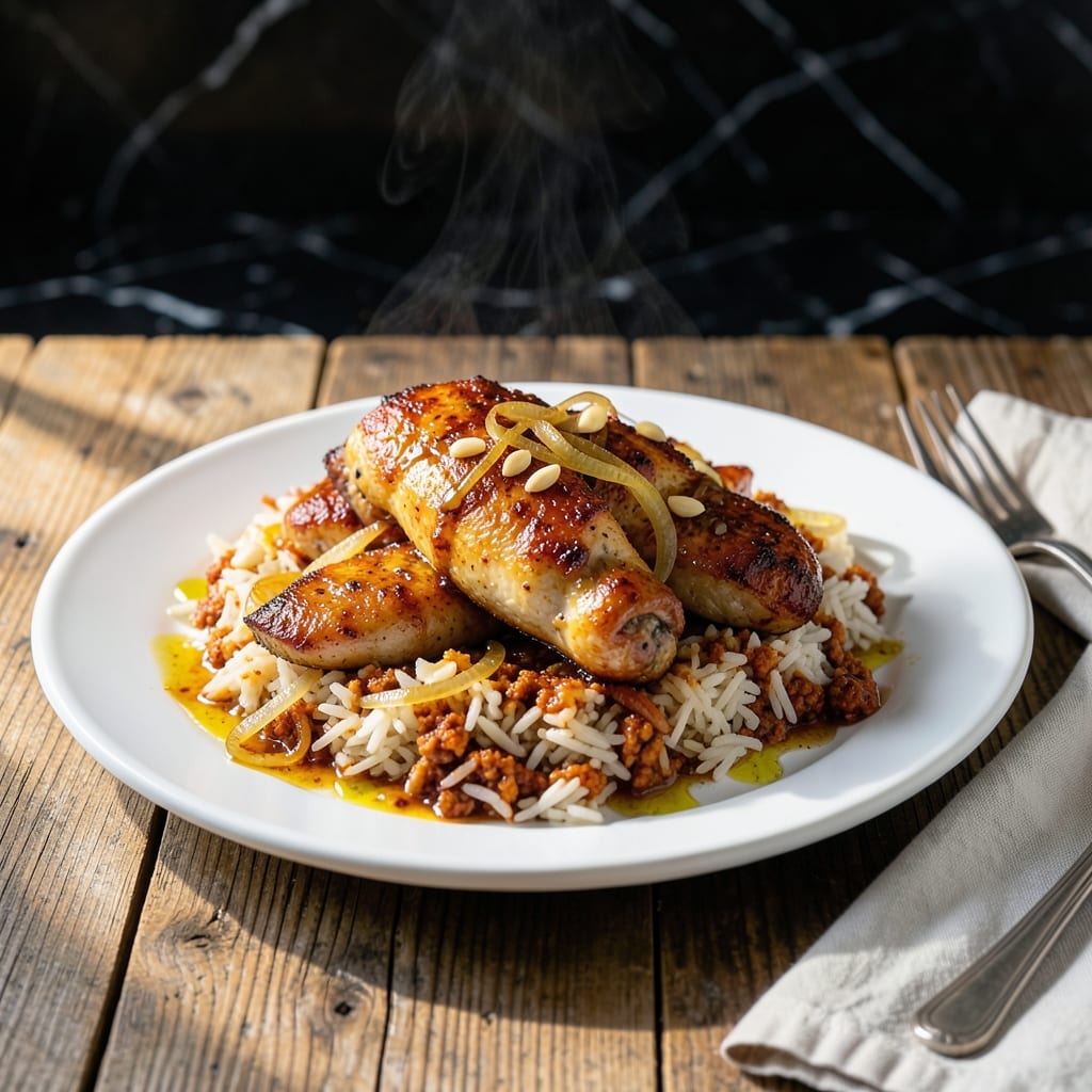 Harissa Chicken and Rice Recipe: North African Spice in One Pot