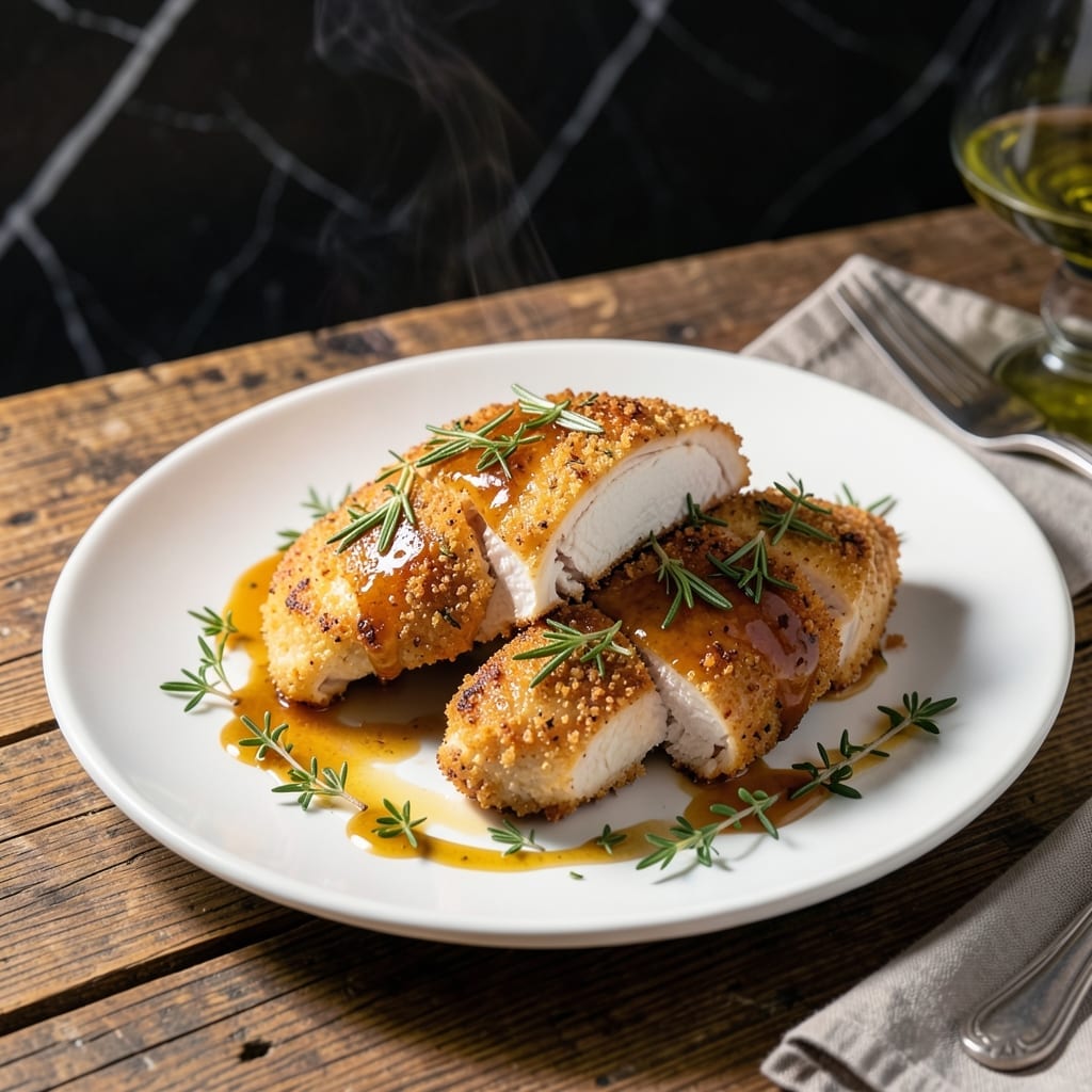 Fancy Chicken Recipe: Herb-Crusted Elegance for Special Occasions