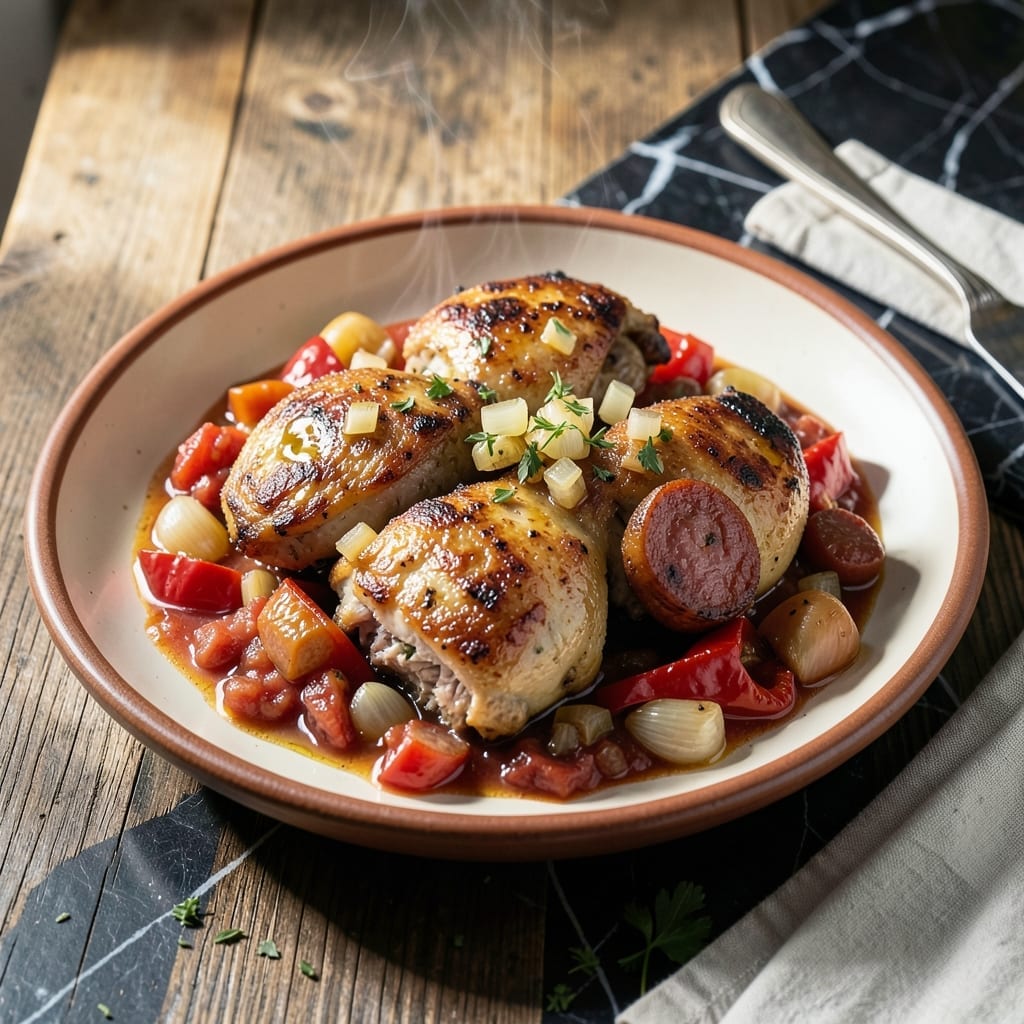 Chicken Scarparo Recipe: Italian-American One-Pot Comfort