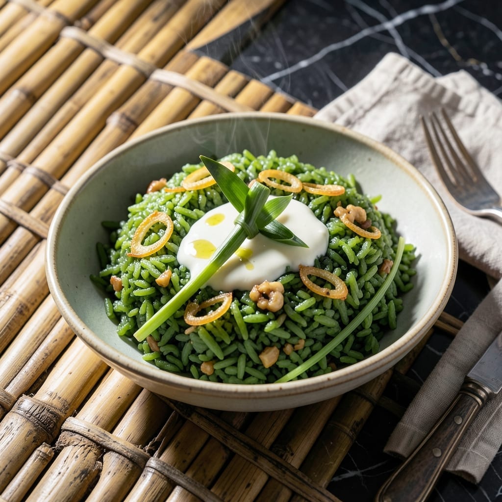 Green Bamboo Rice Recipe: Fragrant Pandan-Infused Grains
