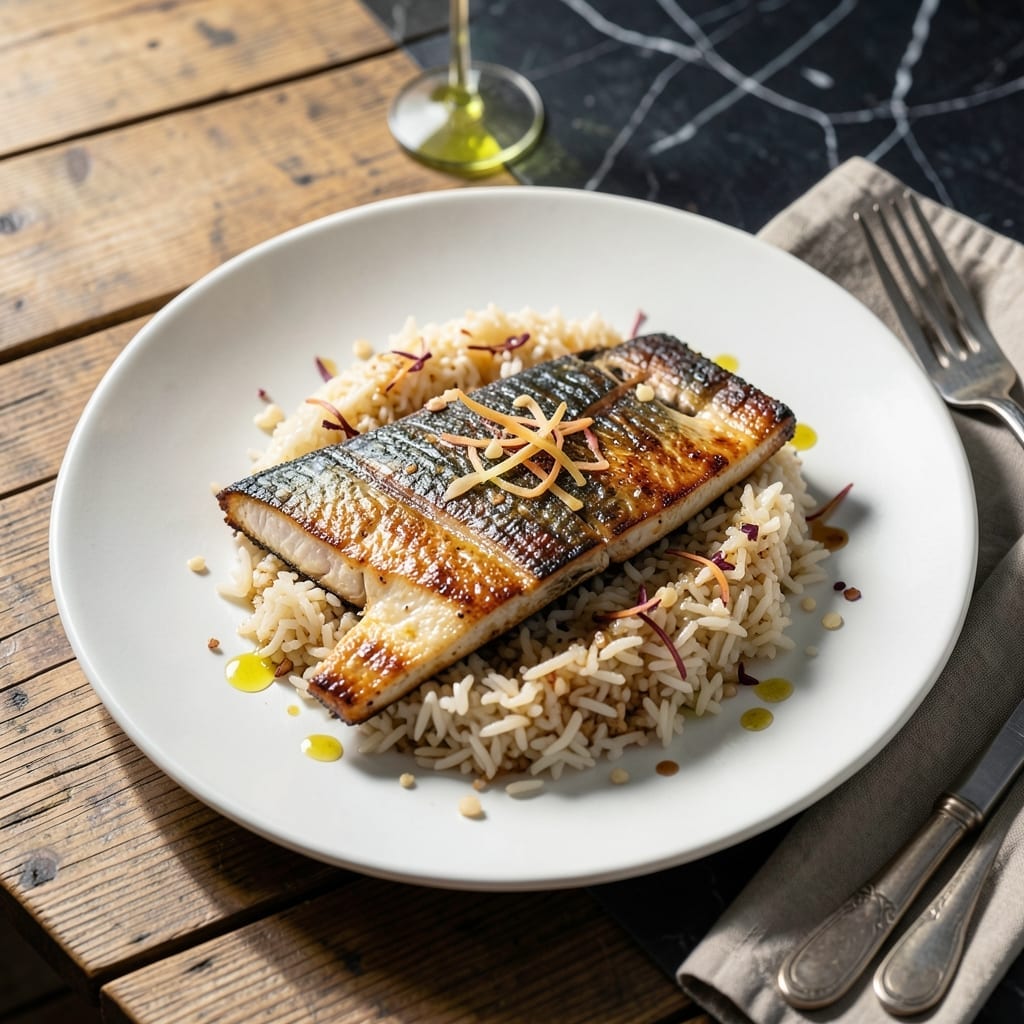 Mackerel and Rice Recipe: Flaky Fish Over Fragrant Grains Mackerel and Rice Recipe: Flaky Fish Over Fragrant Grains