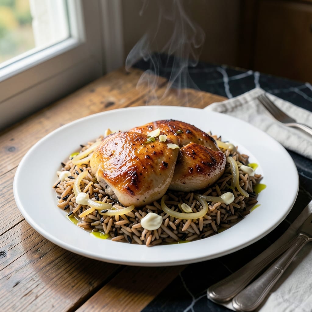 Chicken and Long Grain Wild Rice Recipe: Nutty Depth With Tender Chicken