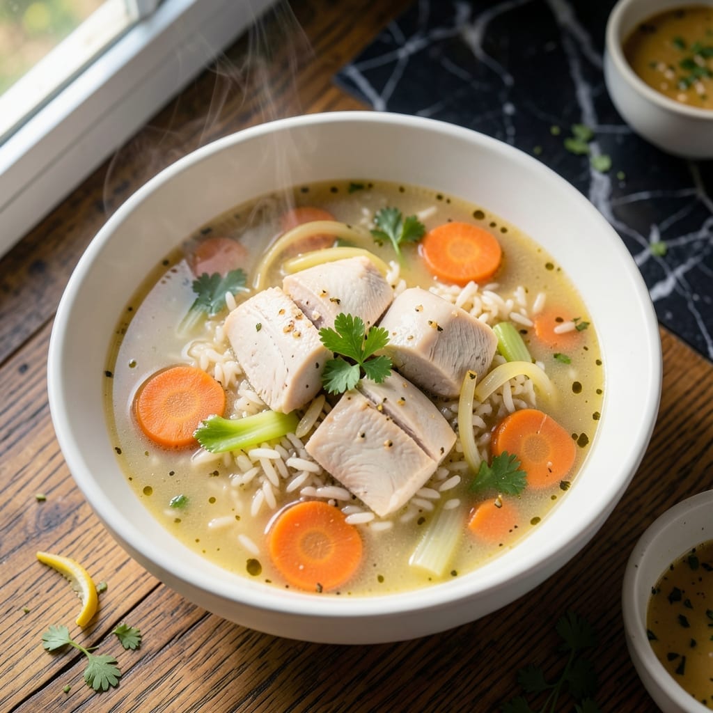 Classic Chicken and Rice Soup Recipe: Grandma’s Healing Bowl