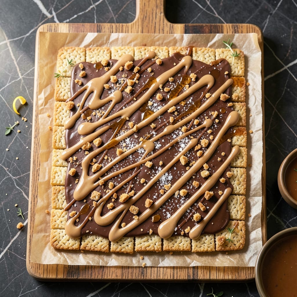 Rice Cake Bark Recipe: No-Bake Chocolate Peanut Butter Crunch