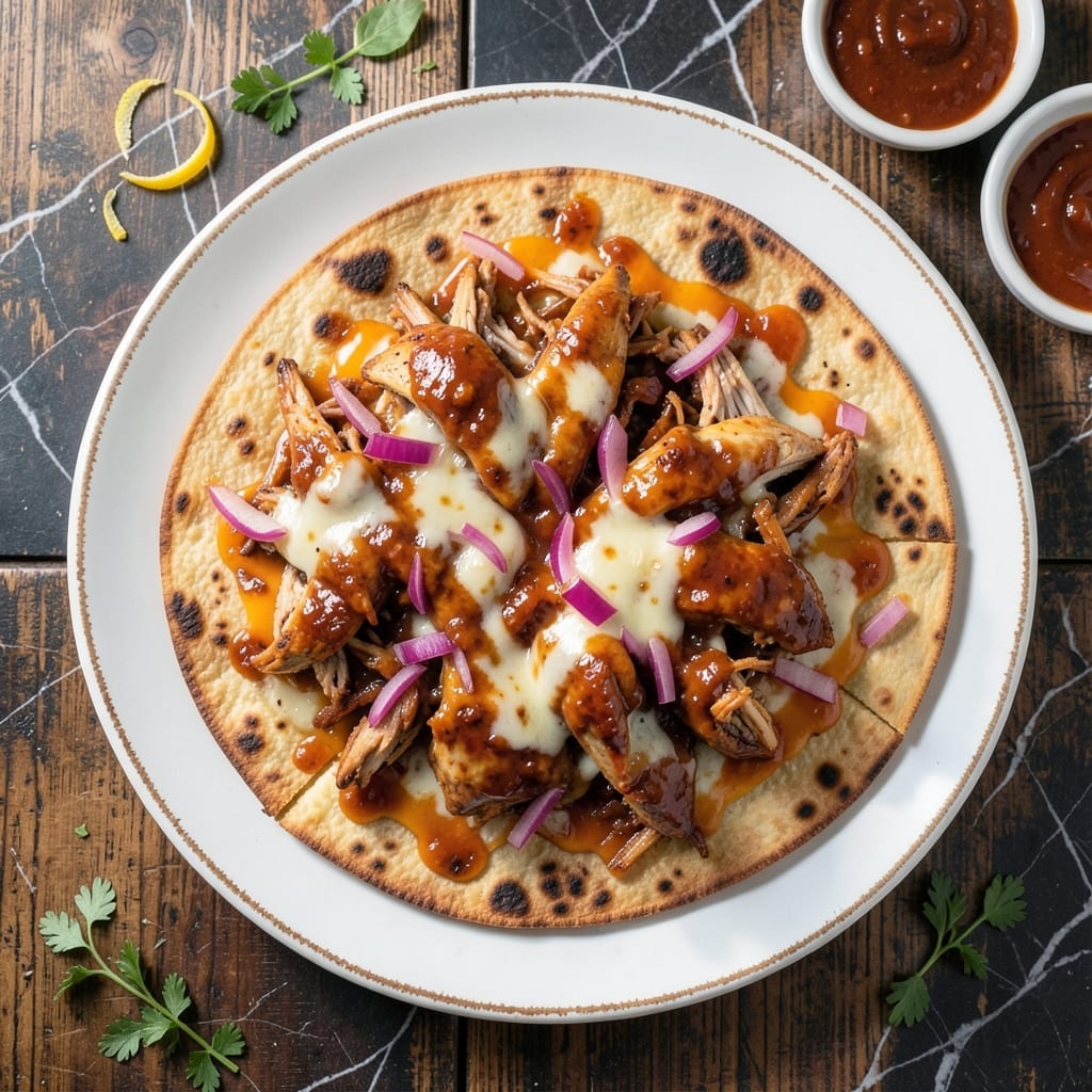 Barbecue Chicken Quesadilla Recipe: Smoky Cheese Meltdown in Minutes Barbecue Chicken Quesadilla Recipe: Smoky Cheese Meltdown in Minutes
