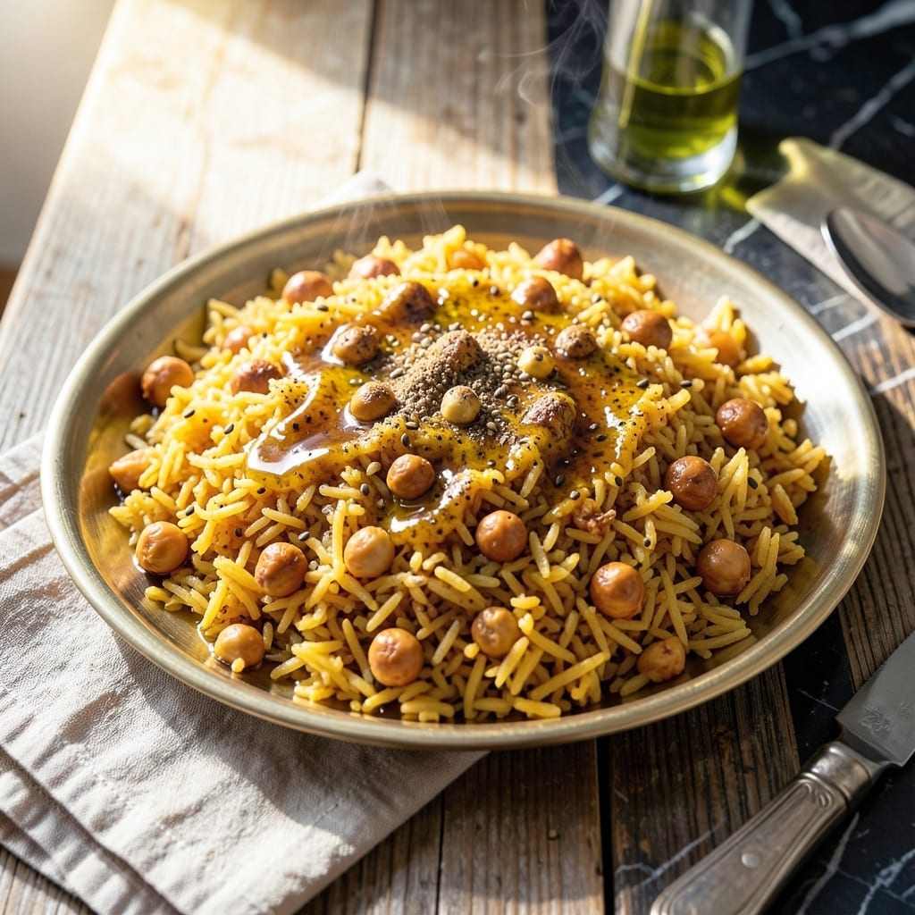 Fried Rice Recipe Indian Style: Aromatic Basmati With Spiced Chickpeas