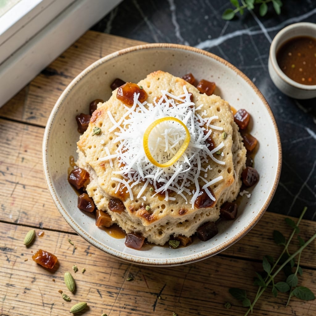 Ghavan Recipe With Rice Flour: South Indian Rice Cake With Coconut Sweetness