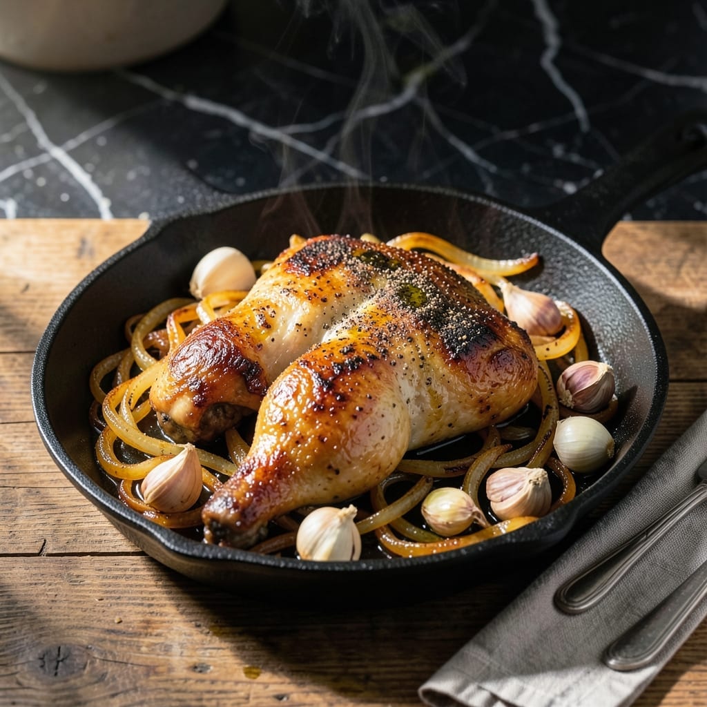 Chicken Jerusalem Recipe: Middle Eastern Spiced One-Pan Dinner Chicken Jerusalem Recipe: Middle Eastern Spiced One-Pan Dinner