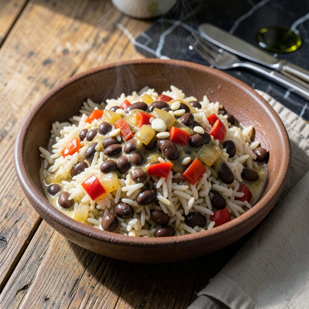 Haitian Rice and Beans Recipe With Coconut Milk: Island Spice in One Pot
