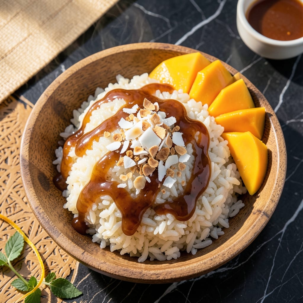 Hawaiian Sweet Sticky Rice Recipe: Tropical Coconut-Infused Bites