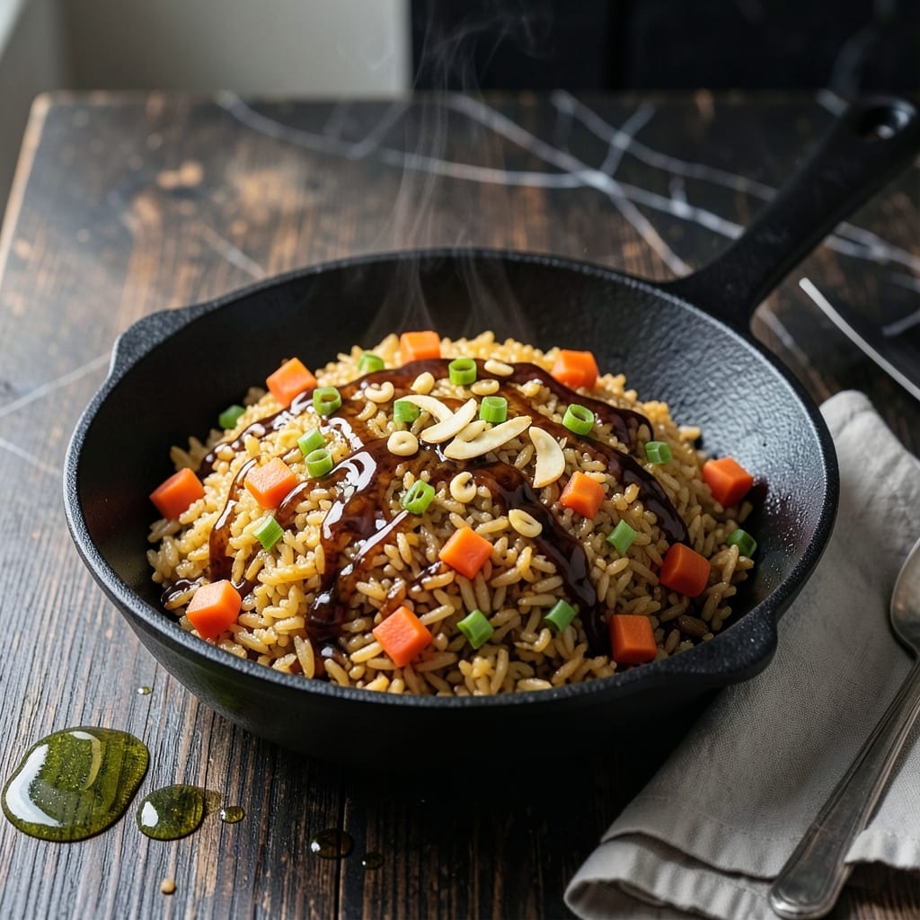 Fried Rice Recipe Oyster Sauce: Wok-Charred Umami With Garden Vegetables
