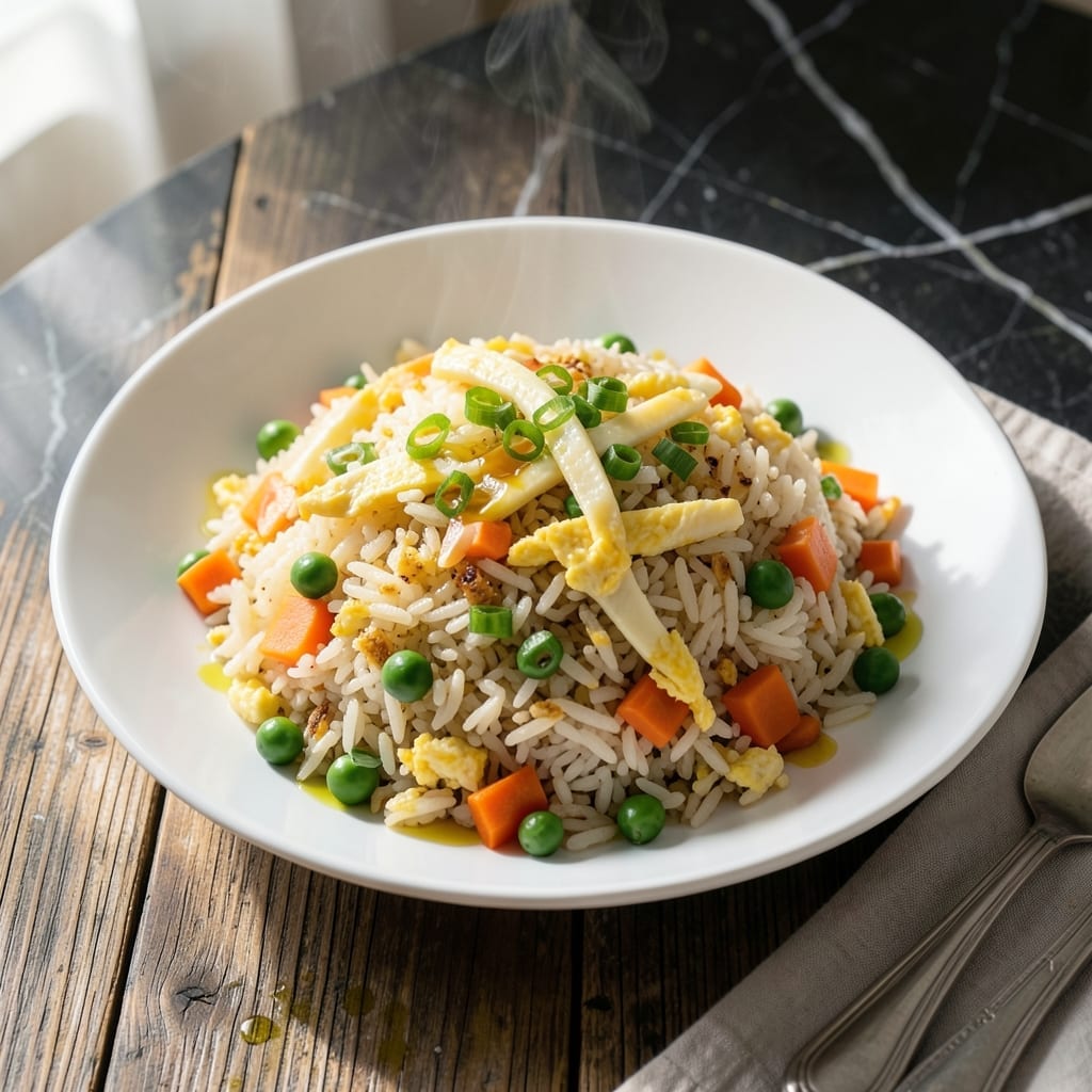 Fried Rice Recipe: Wok-Charred Savory Bites With Day-Old Grains Fried Rice Recipe: Wok-Charred Savory Bites With Day-Old Grains