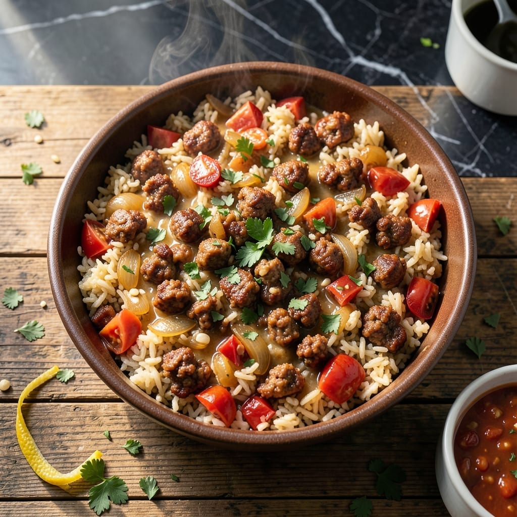Italian Sausage and Rice Casserole Recipe: Hearty One-Pot Family Feast
