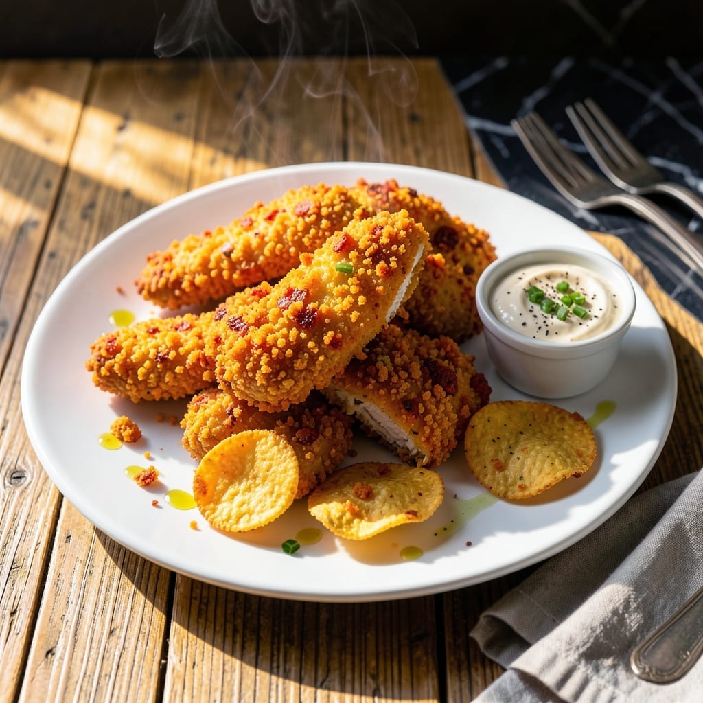Dorito Chicken Recipe: Crunchy Coated Bites With Cheesy Kick
