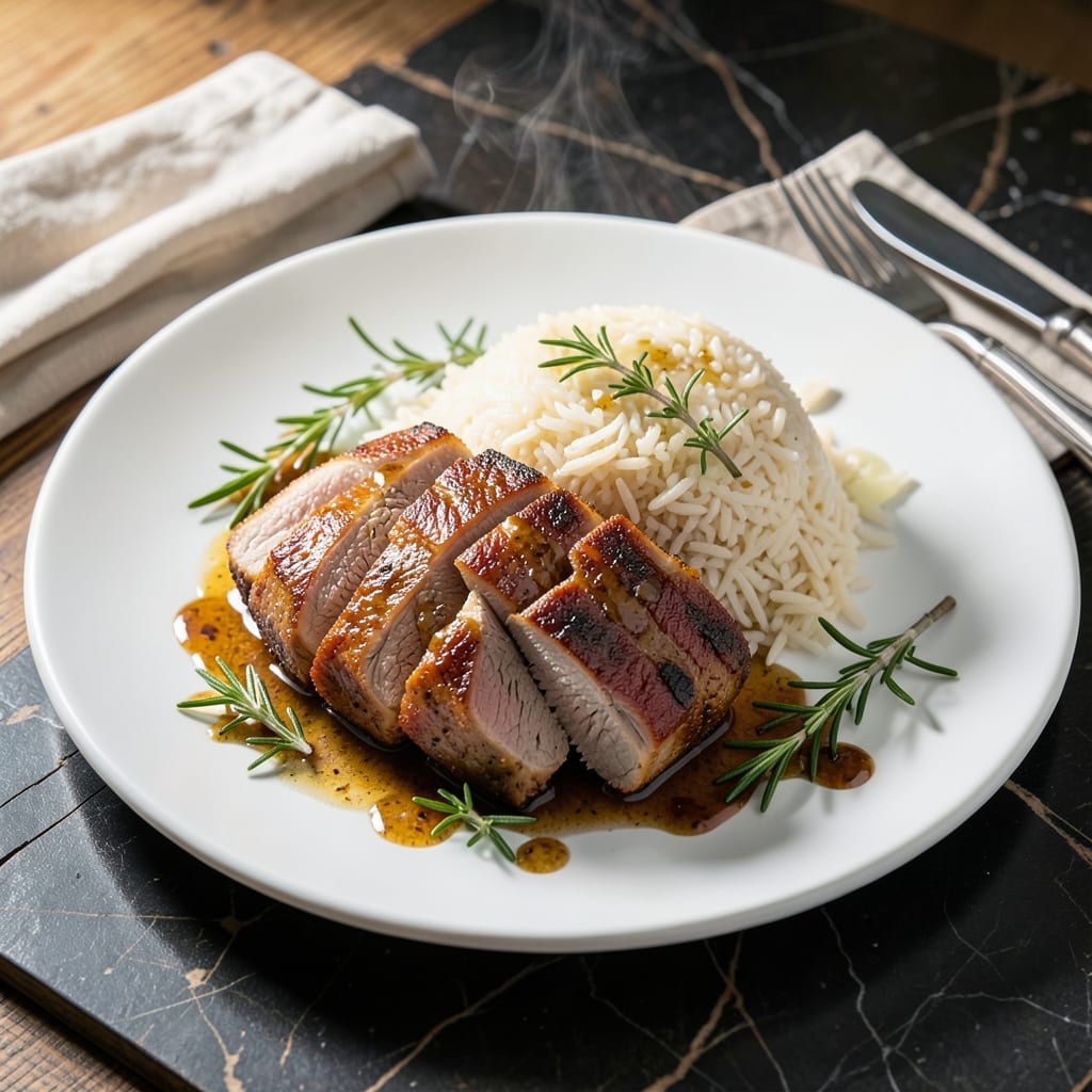 Pork Loin and Rice Recipe: Garlic-Herb Infused One-Pan Harmony Pork Loin and Rice Recipe: Garlic-Herb Infused One-Pan Harmony