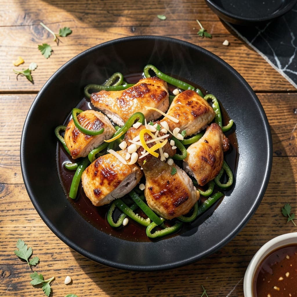 Green Chilli Chicken Recipe: Spicy Indo-Chinese Street Food Favorite Green Chilli Chicken Recipe: Spicy Indo-Chinese Street Food Favorite