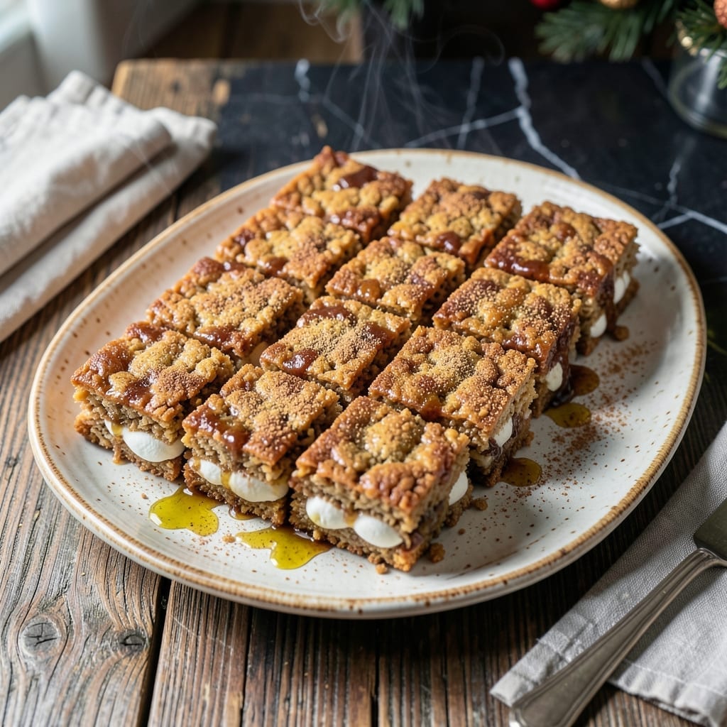 Gingerbread Rice Krispie Treats Recipe: Spiced Marshmallow Holiday Magic Gingerbread Rice Krispie Treats Recipe: Spiced Marshmallow Holiday Magic