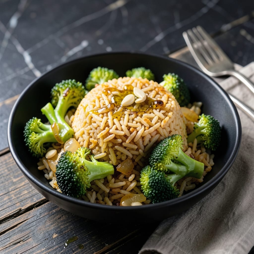 Green Rice Broccoli Recipe: Vibrant Turmeric-Infused Side Dish Green Rice Broccoli Recipe: Vibrant Turmeric-Infused Side Dish