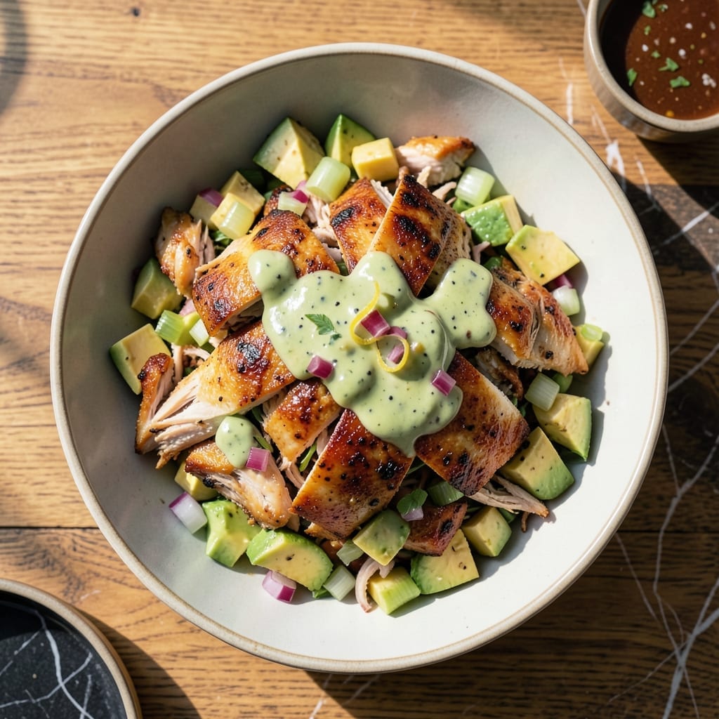 Keto Chicken Salad Recipe With Rotisserie Chicken: Zesty Avocado Lime Twist Keto Chicken Salad Recipe With Rotisserie Chicken: Zesty Avocado Lime Twist