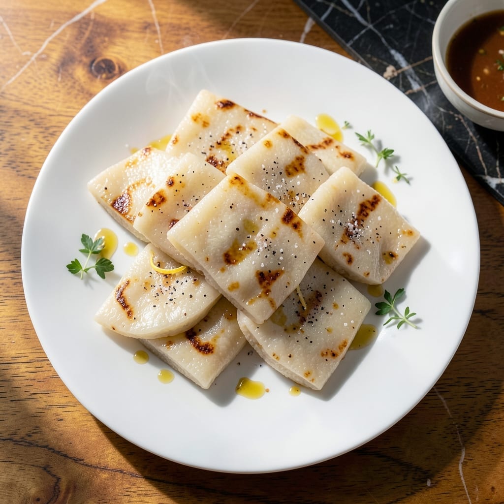Flat Rice Cake Recipe: Crispy Korean-Style Tteokbokki Base