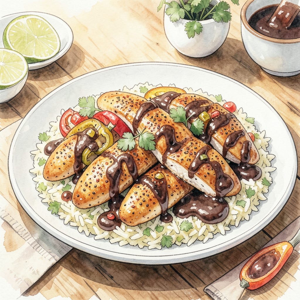 Fajita Chicken Marinade Recipe: Zesty Flavor in Every Bite example with annotations