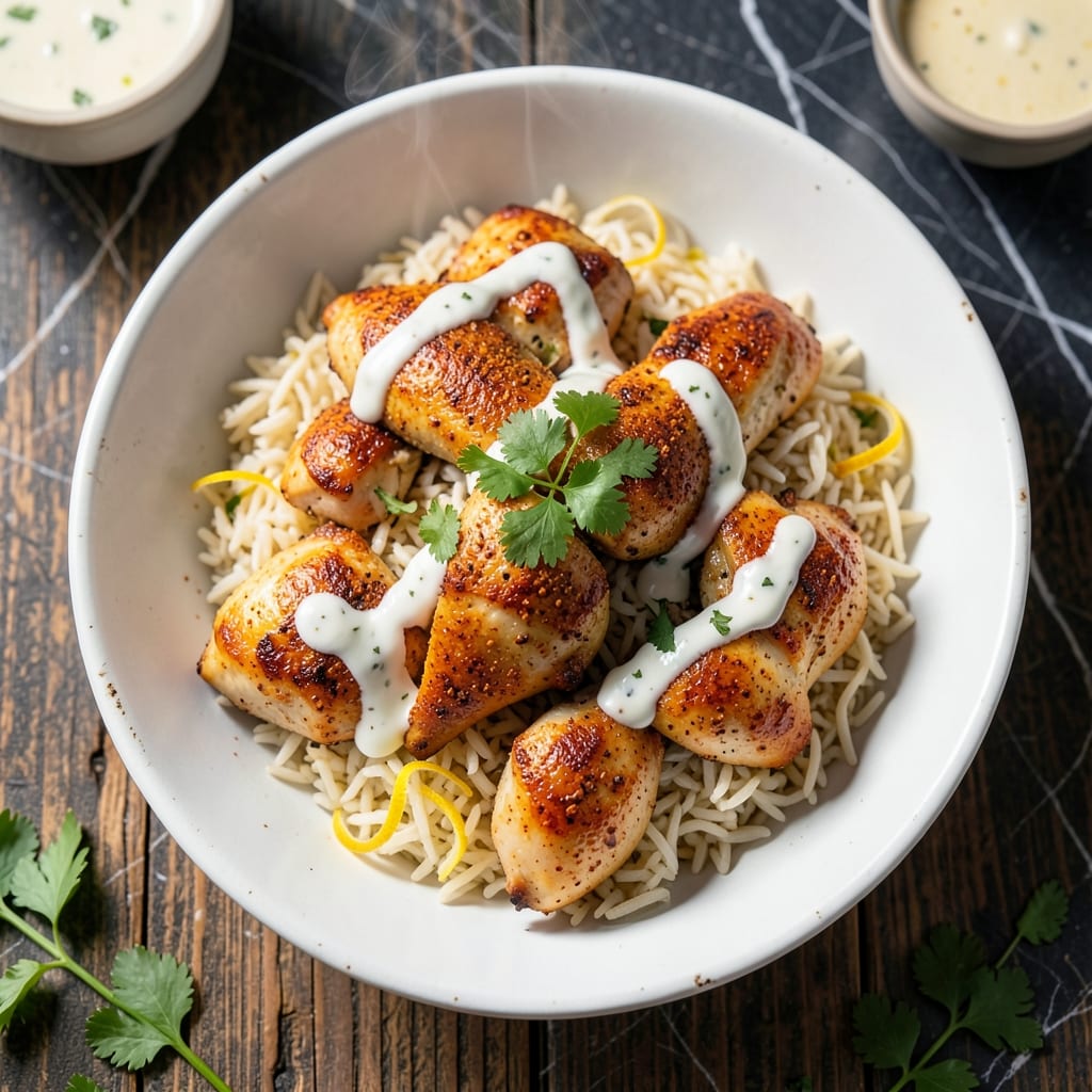 Chicken Over Rice New York Recipe: Halal Cart-Style Street Food Magic