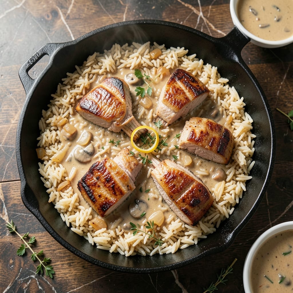 Pork Chop and Rice Casserole Recipe: Savory One-Pan Comfort