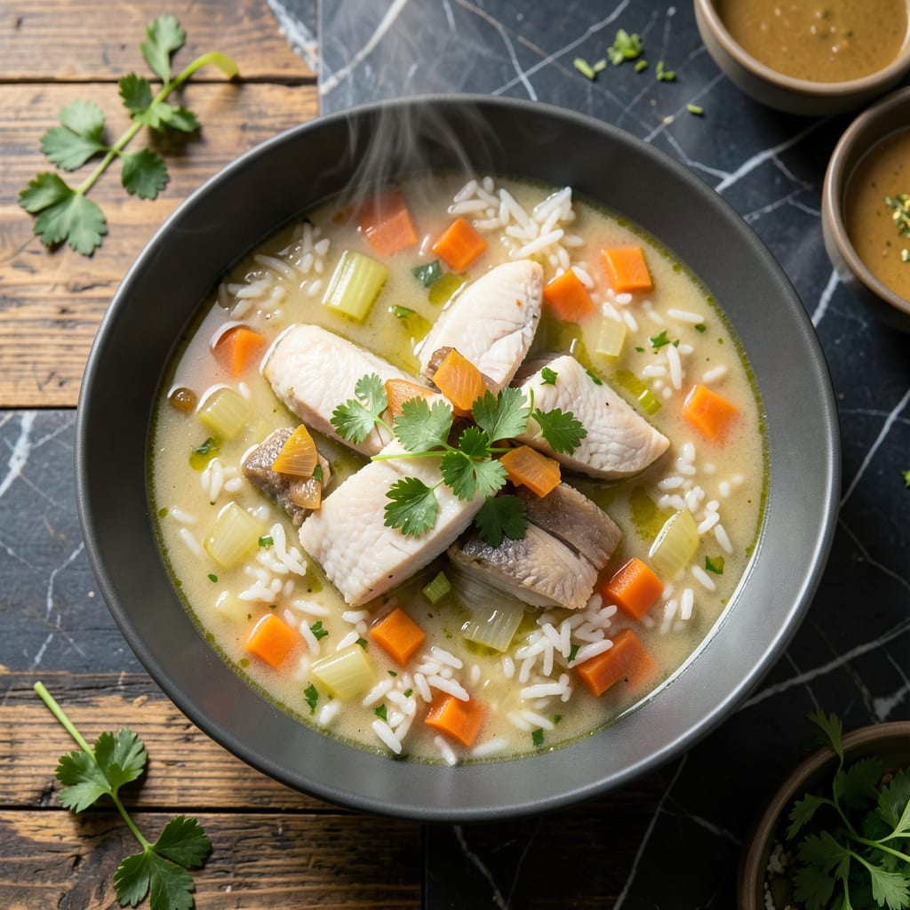 Fish And Rice Soup Recipe: Coastal Flavors in a Bowl