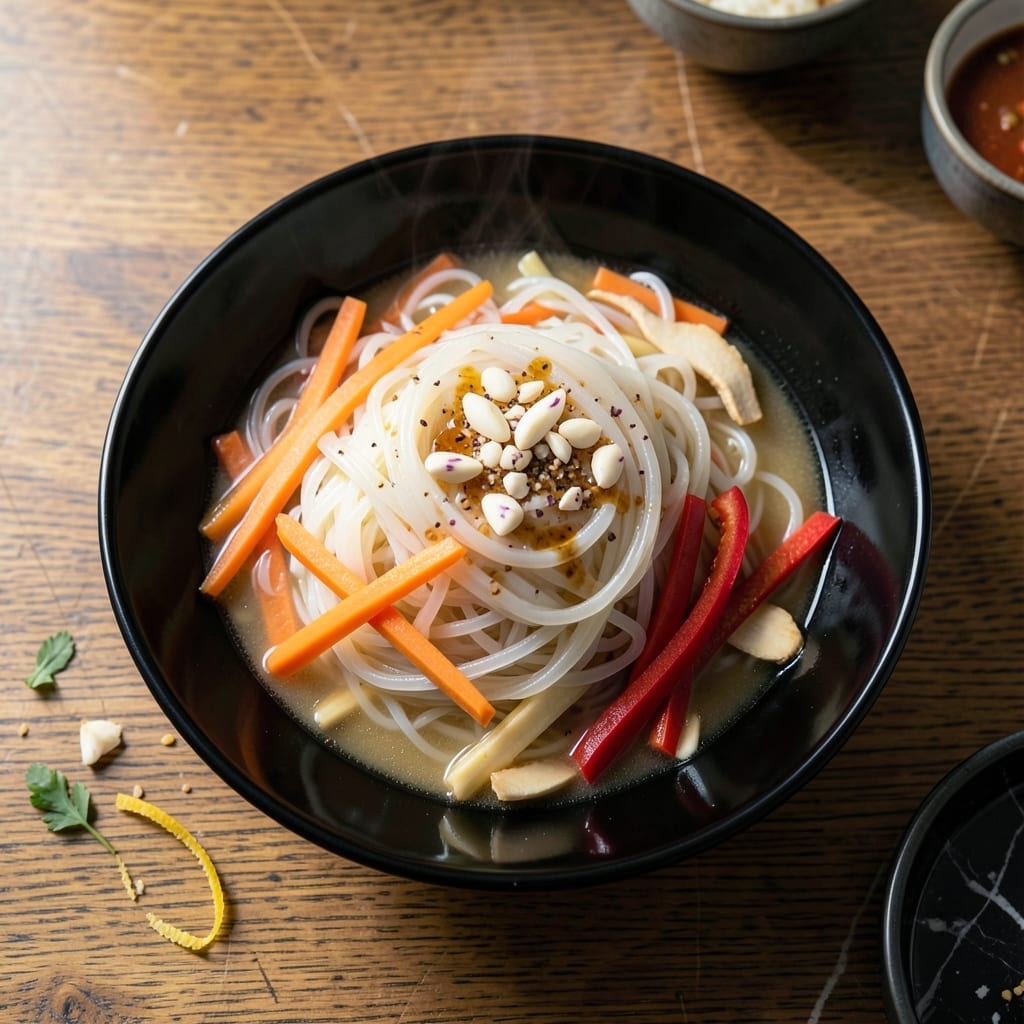 Fresh Rice Vermicelli Noodles Recipe: Light and Springy Stir-Fry Base