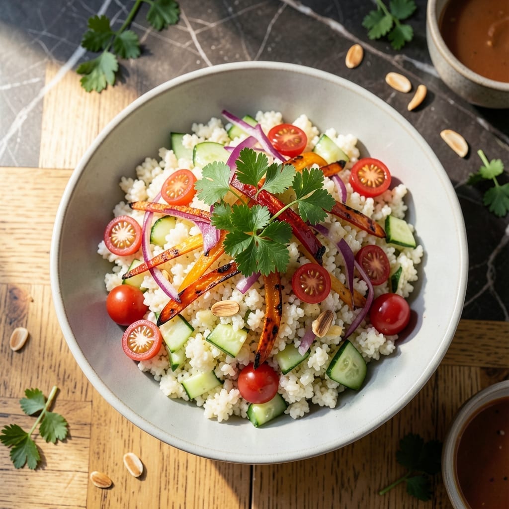 Cauliflower Rice Salad Recipe: Fresh Crunch in Every Bite Cauliflower Rice Salad Recipe: Fresh Crunch in Every Bite