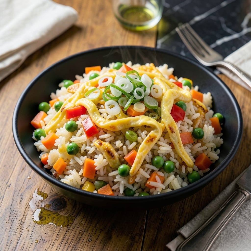 Veggie Fried Rice Recipe With Egg: Wok-Charred Garden Medley in Minutes Veggie Fried Rice Recipe With Egg: Wok-Charred Garden Medley in Minutes