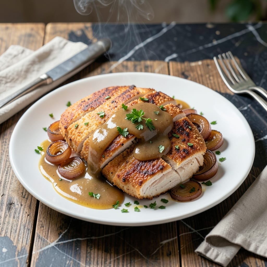 Smothered Chicken Breast Recipe: Velvety Gravy Over Tender Cutlets Smothered Chicken Breast Recipe: Velvety Gravy Over Tender Cutlets