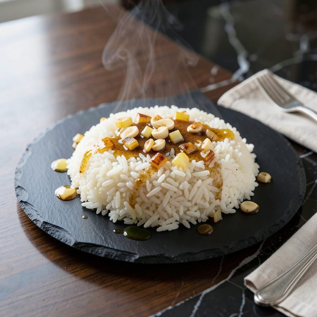 Hibachi White Rice Recipe: Buttery Flavor With Wok-Seared Aromatics