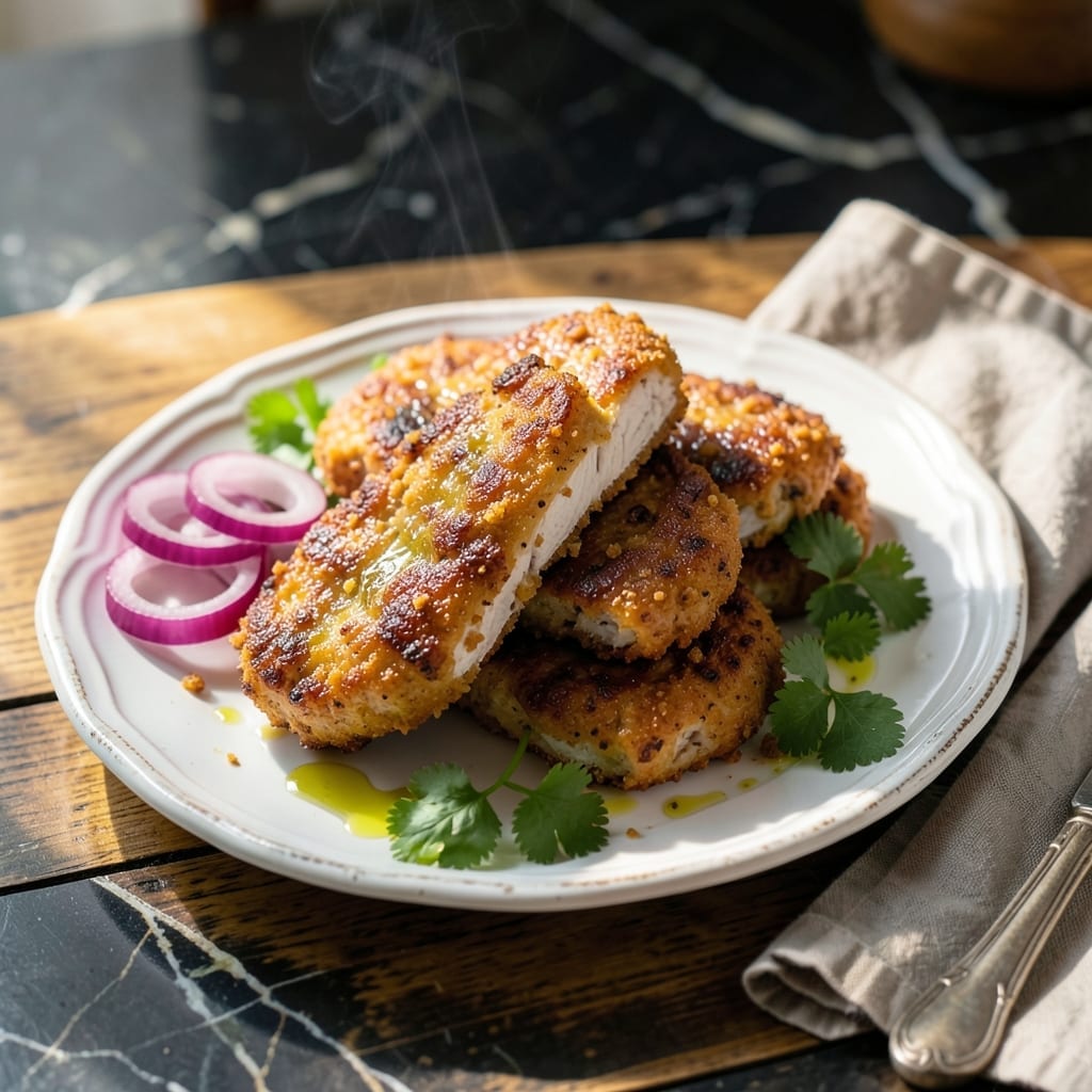 Kerala Chicken Cutlet Recipe: Spiced Crispy Patties With Coconut Infusion Kerala Chicken Cutlet Recipe: Spiced Crispy Patties With Coconut Infusion