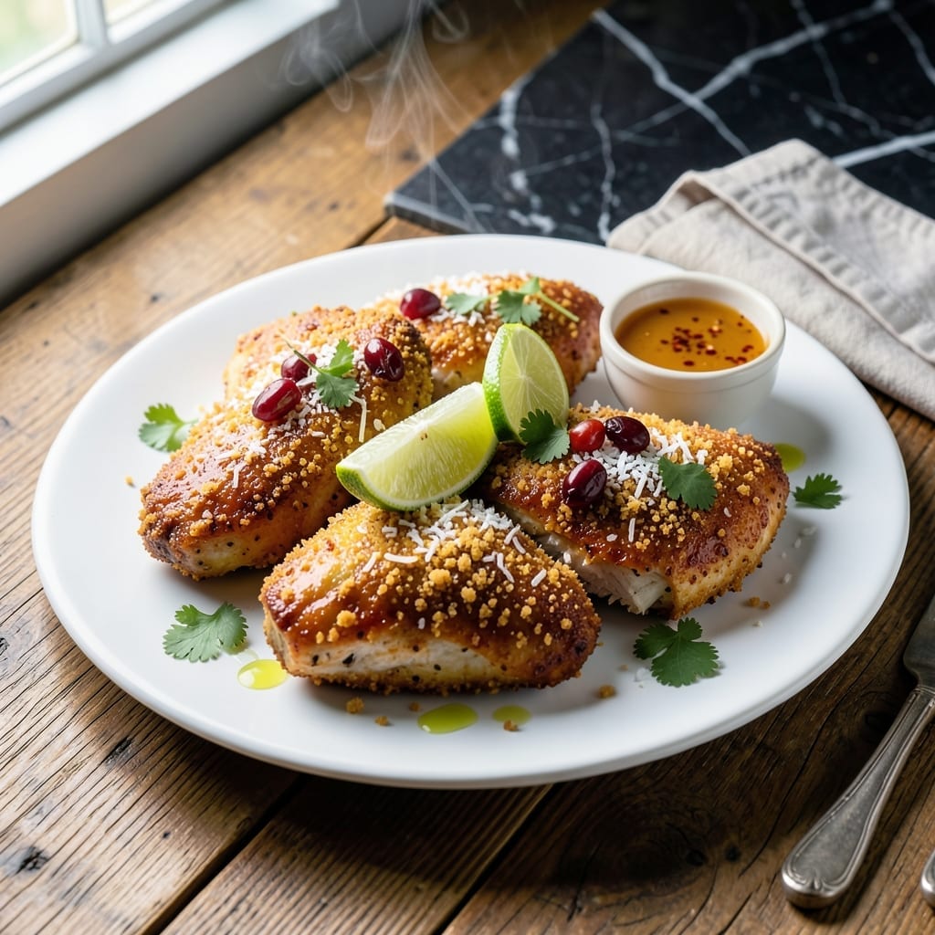 Coconut Breaded Chicken Recipe: Tropical Crunch Without the Fryer