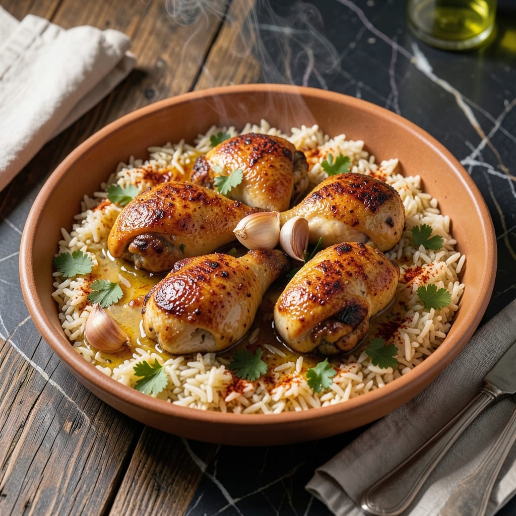 One Pan Spanish Chicken And Rice Recipe: Saffron-Infused Weeknight Feast