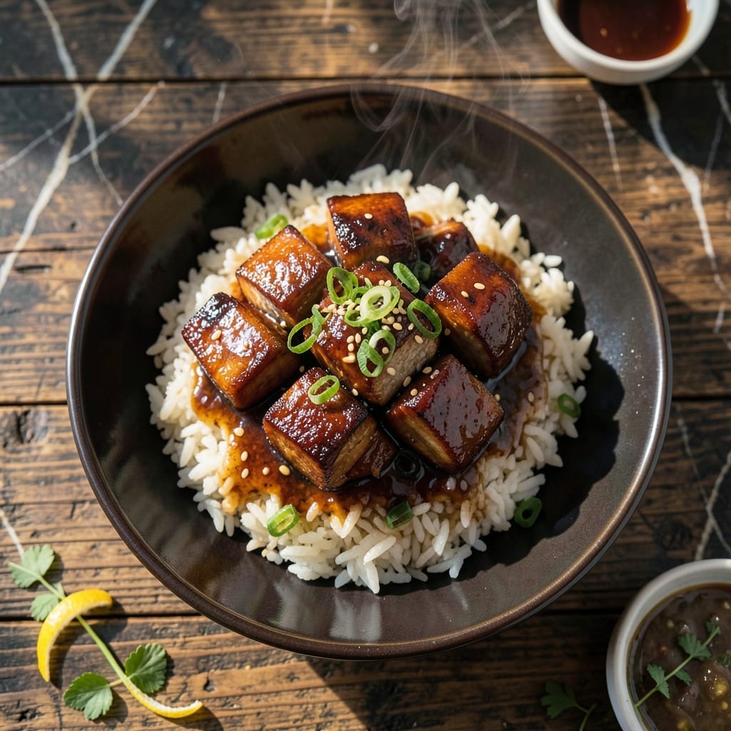 Pork Steamed Rice Recipe: Cantonese-Style Wok Charred Aromas Pork Steamed Rice Recipe: Cantonese-Style Wok Charred Aromas