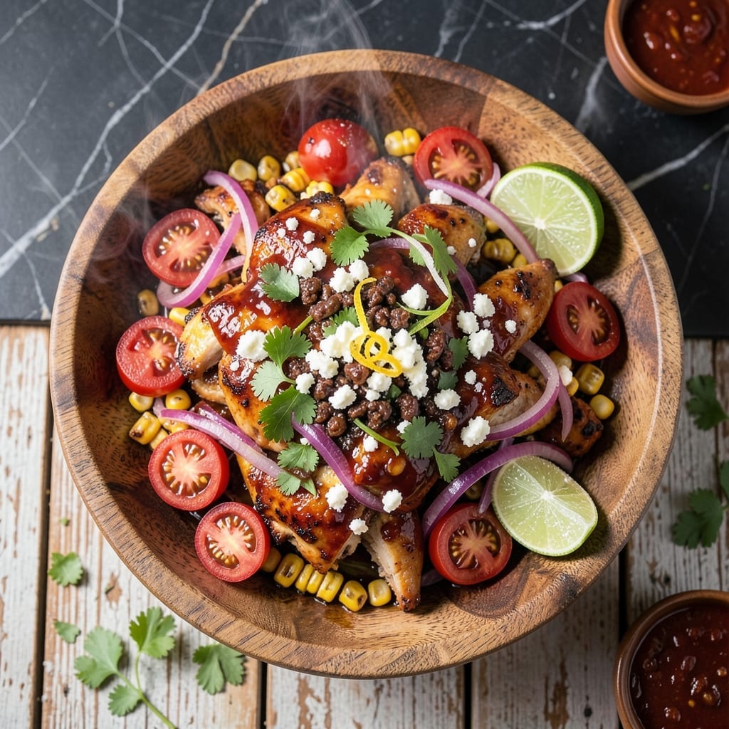 BBQ Chicken Taco Recipe: Smoky Chipotle Lime Twist BBQ Chicken Taco Recipe: Smoky Chipotle Lime Twist