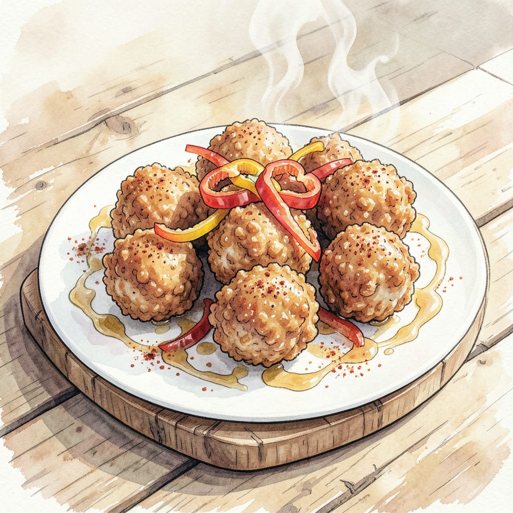 Fried Chicken Balls Recipe: Crispy Outside, Tender Inside