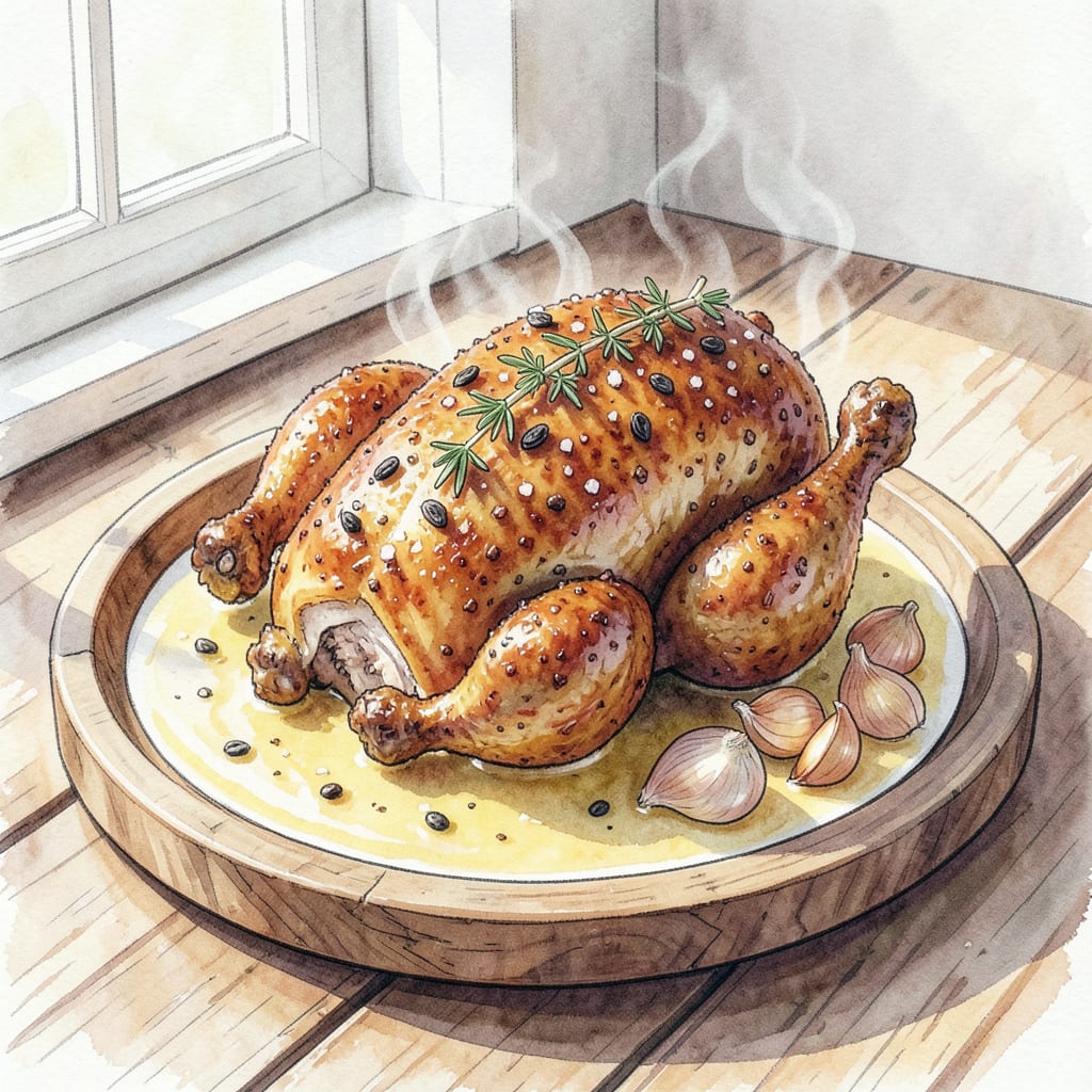 Fried Whole Chicken Recipe: Crispy Outside, Juicy Inside