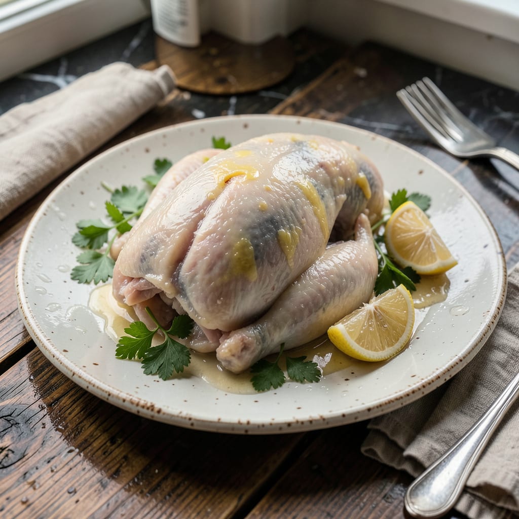 frozen chicken left out for 4 hours example with annotations