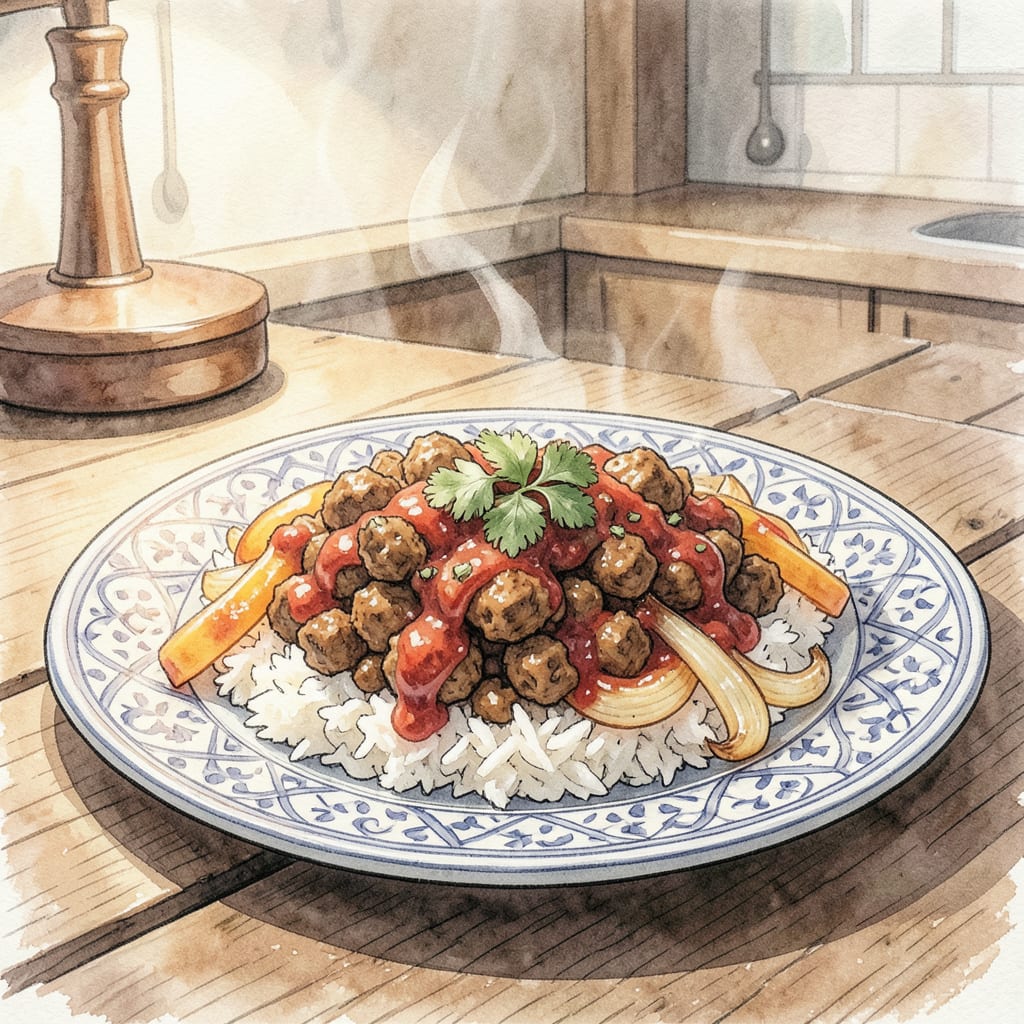 Ground Chicken Chilli Recipe: Hearty Weeknight Comfort illustration with key details