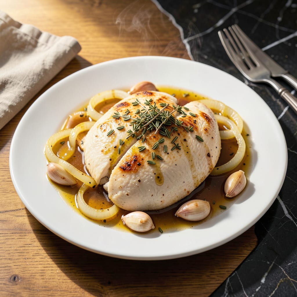 Complete healthy chicken recipe instant pot overview image