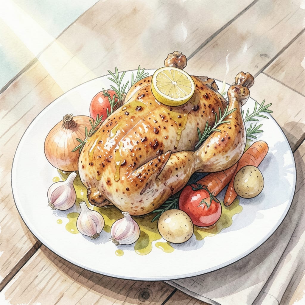 Healthy Roast Chicken Recipe: Juicy & Flavorful Every Time