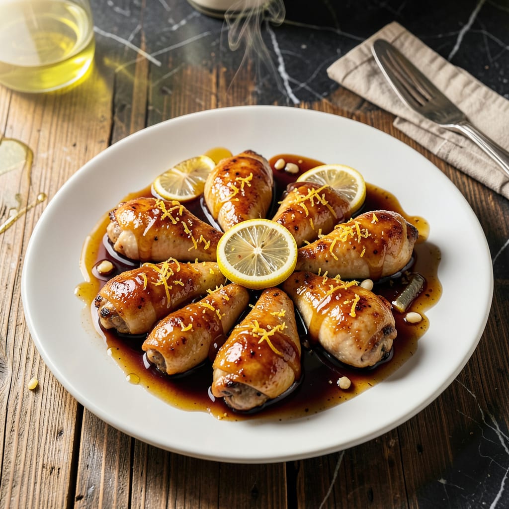 Comprehensive honey lemon chicken crock pot recipe visual reference