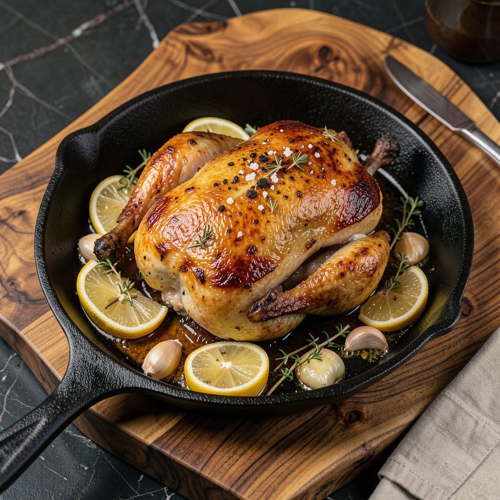 Visual representation of how long to cook a 4 lb chicken at 350