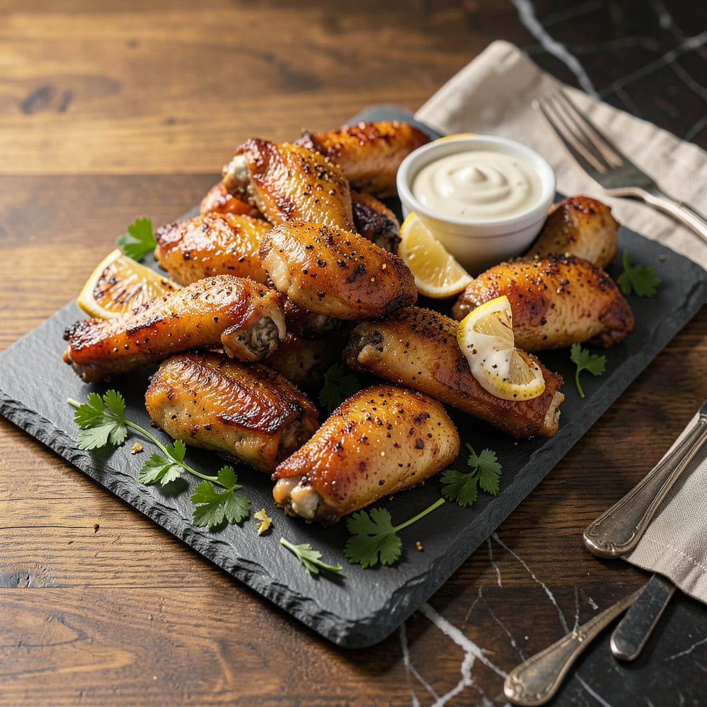 How Long to Cook Chicken Wings at 400°F: USDA Time for Crispy Skin and Juicy Meat example with annotations