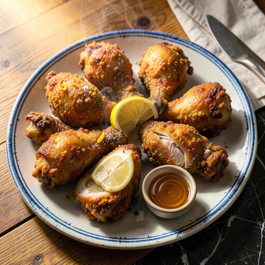 Visual representation of How to Cook Frozen Fried Chicken: Oven Baked Crispiness Without the Thaw